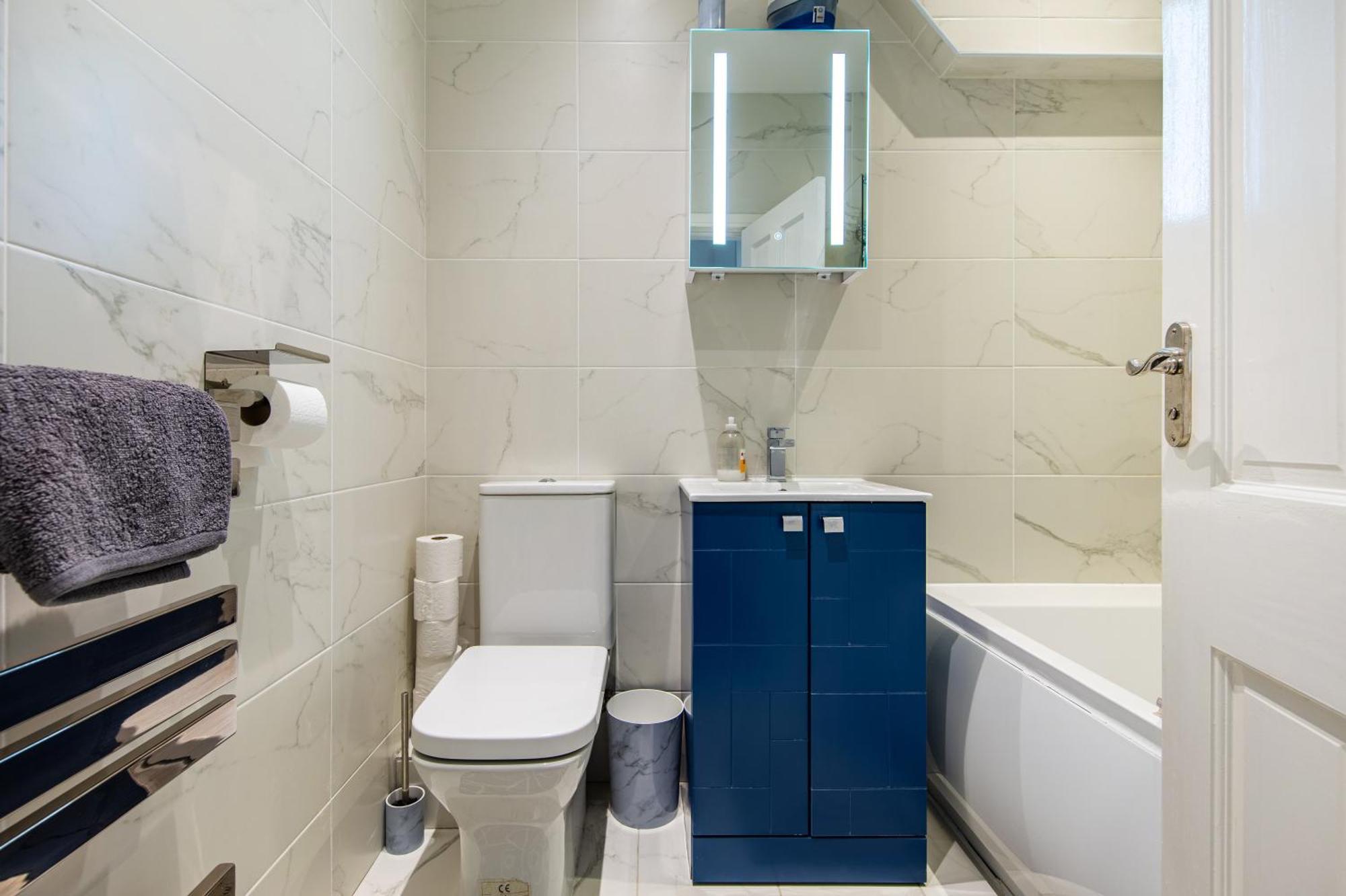Cosy 1 Bed Apartment With Free Parking Close To Underground Station Zone 2 For Quick Access To Central London Up To 5 Guests Eksteriør billede